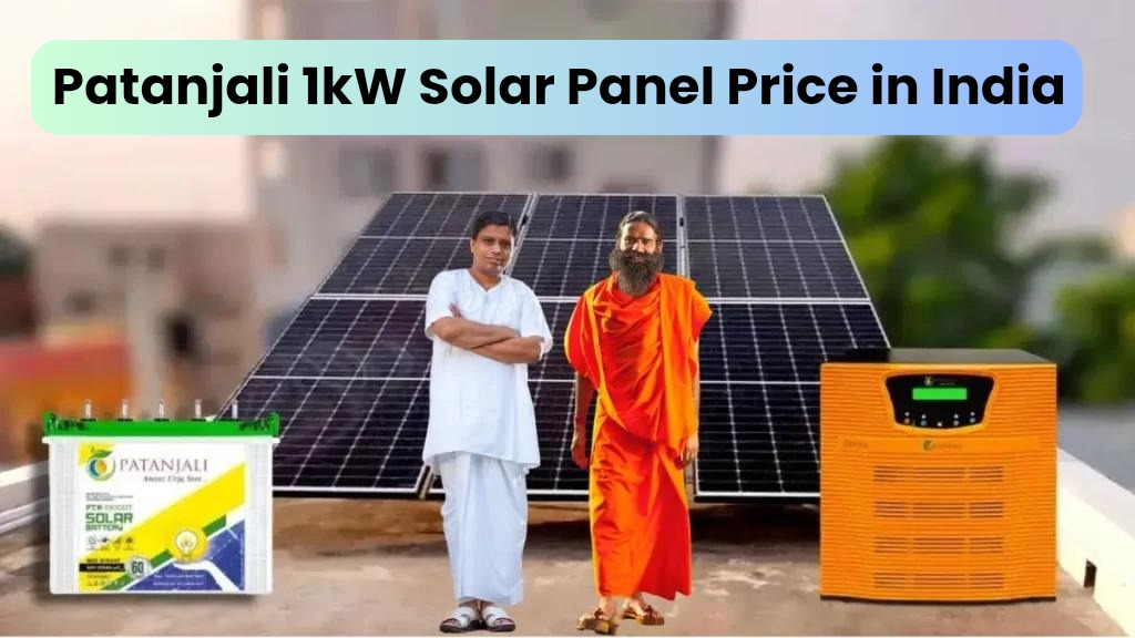 Patanjali 1KW Solar Panel